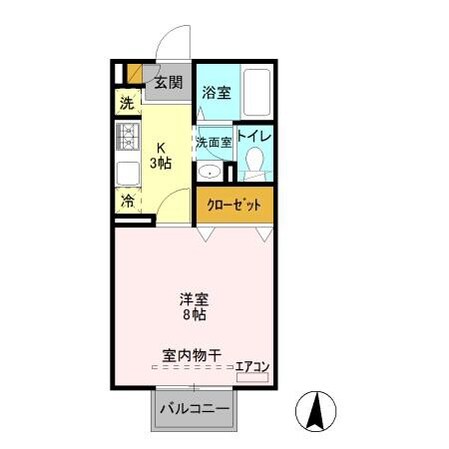 fortona木更津の物件間取画像